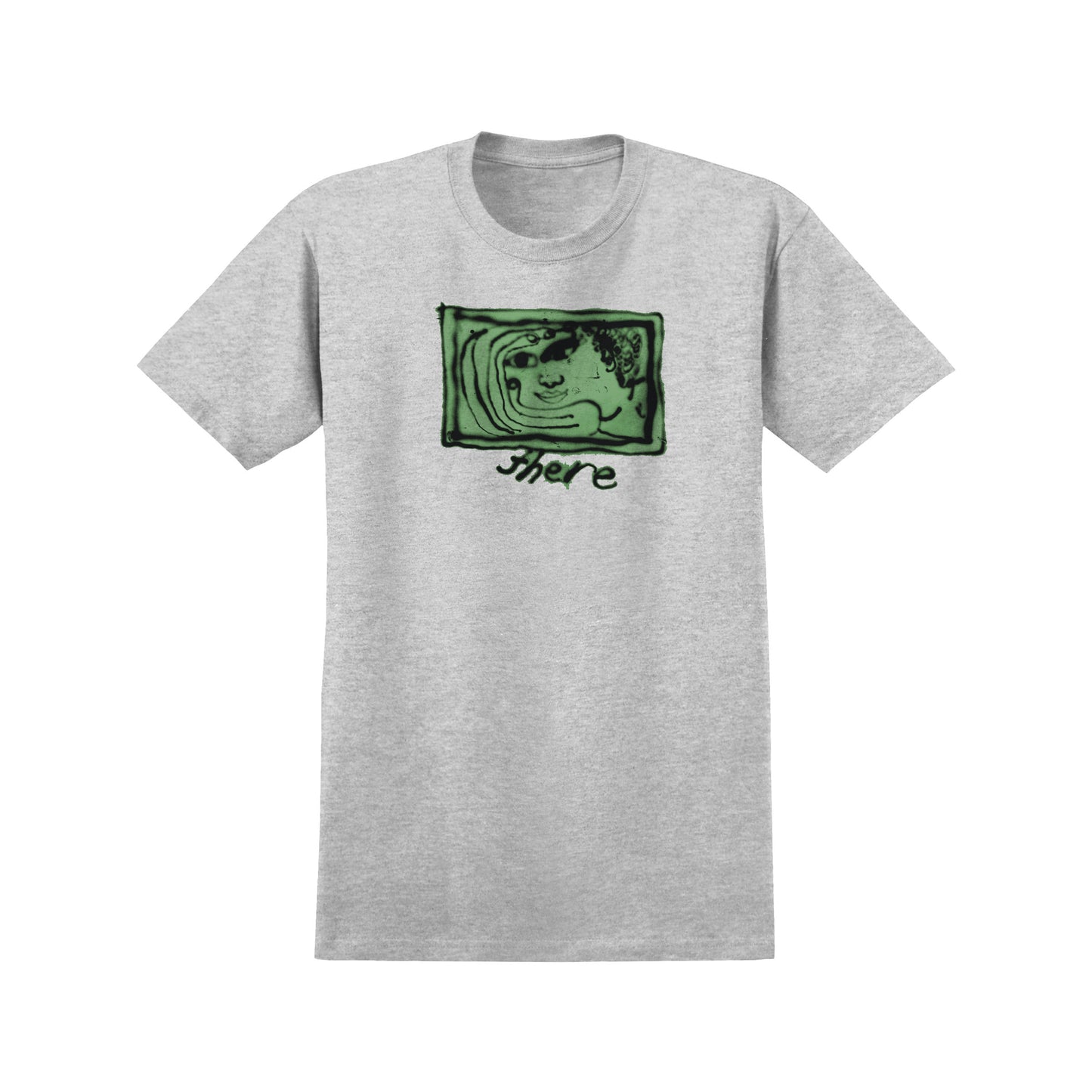 "Window" tee (heather grey)
