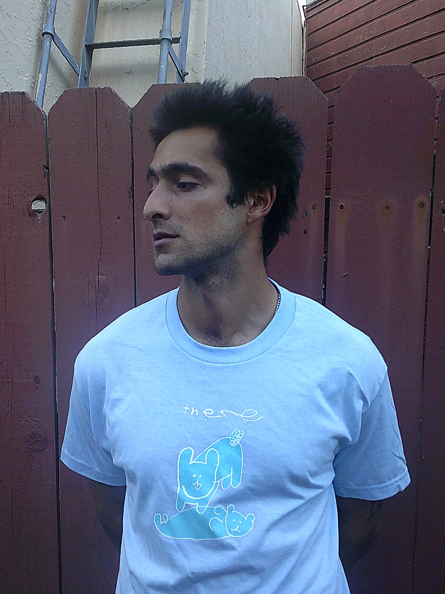 "My Pet" tee (powder blue)