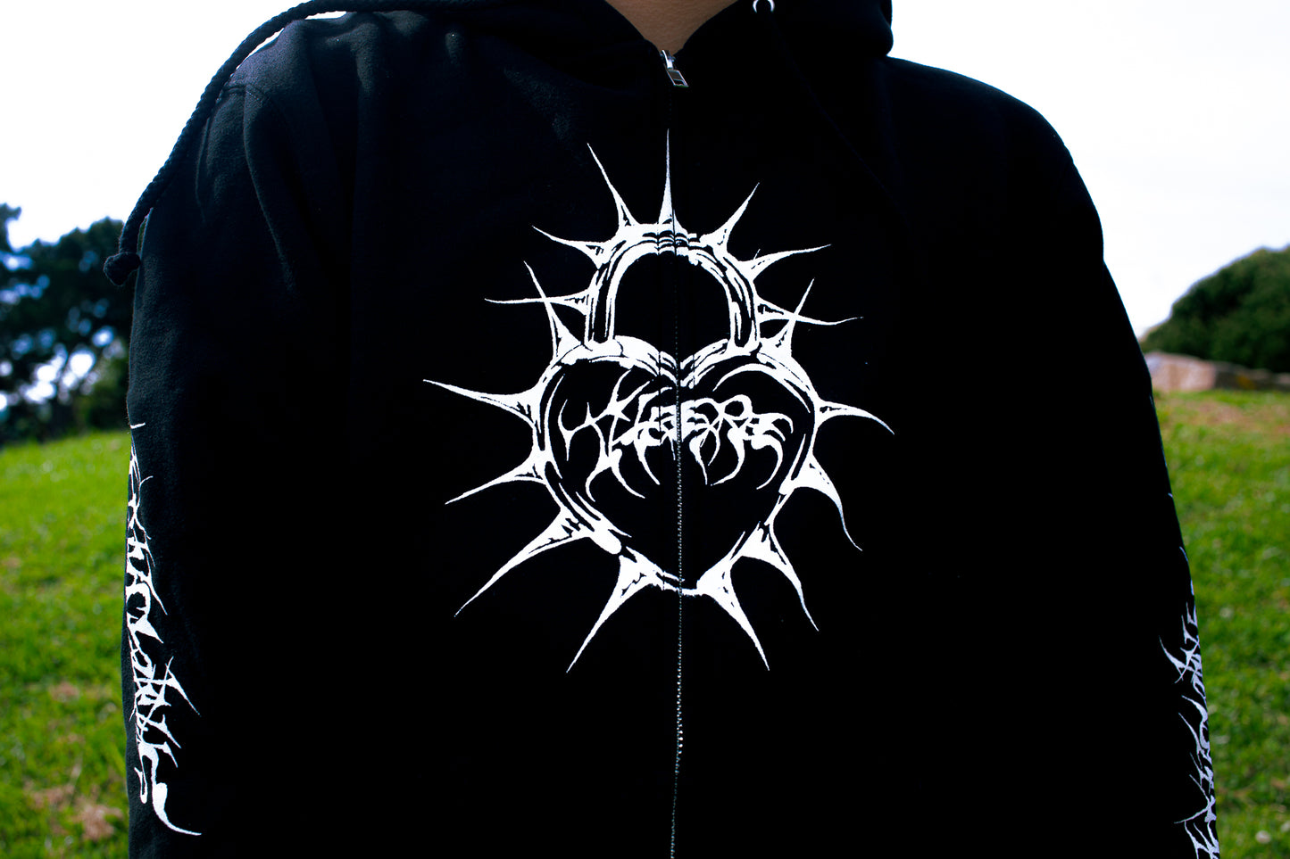 "Heart" Zip Hoodie