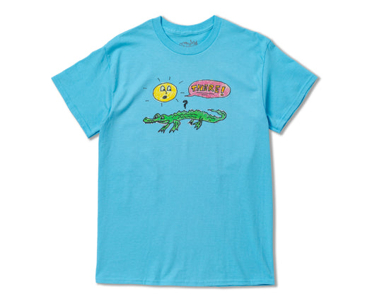 "Alligator" tee (blue)