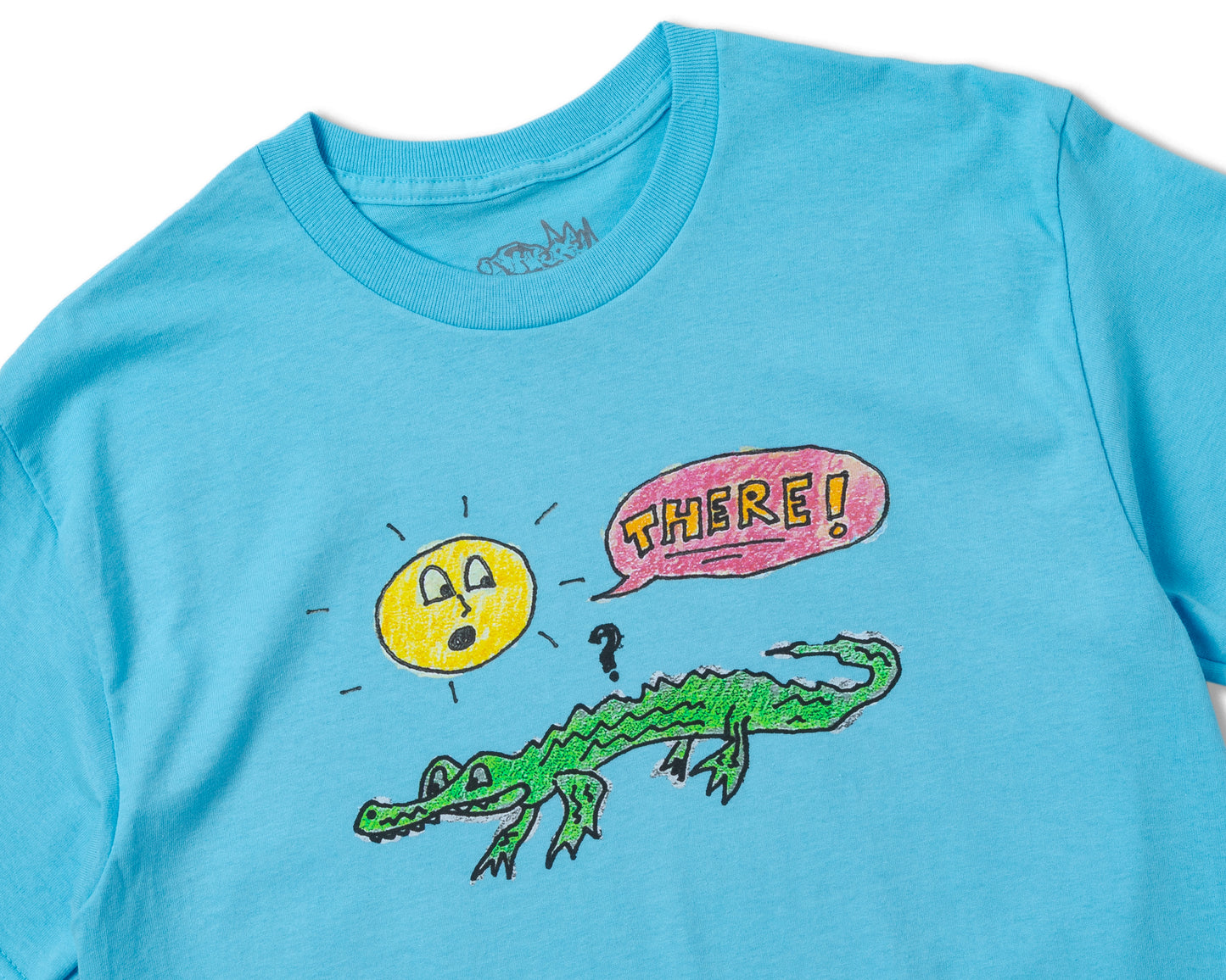 "Alligator" tee (blue)
