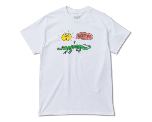 "Alligator" tee (white)