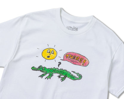 "Alligator" tee (white)
