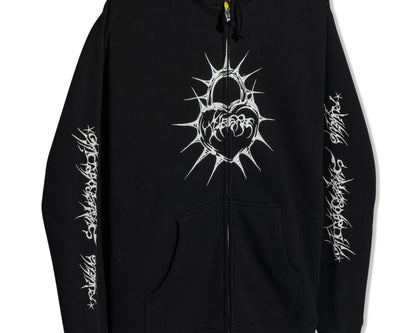 "Heart" Zip Hoodie