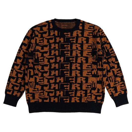 "Torn" Woven Sweater