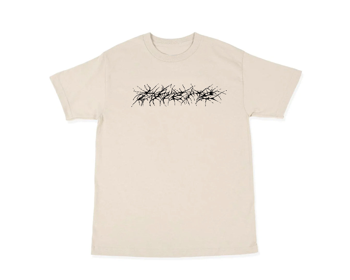 "Cobbwebb" tee  (sand)