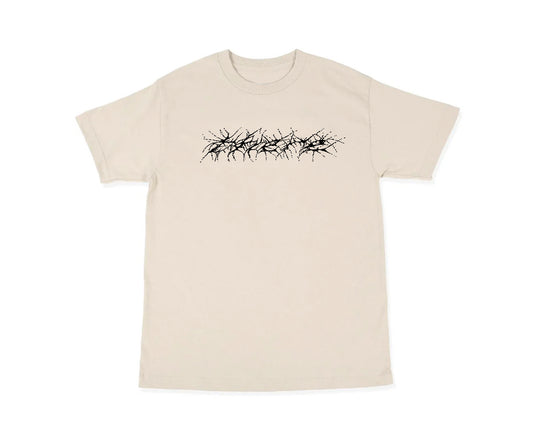 "Cobbwebb" tee  (sand)
