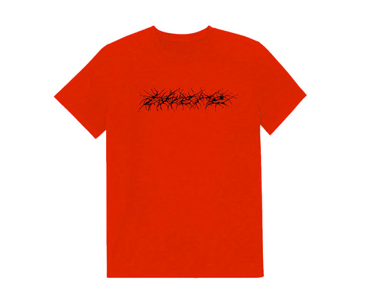 "Cobbwebb" tee (red)