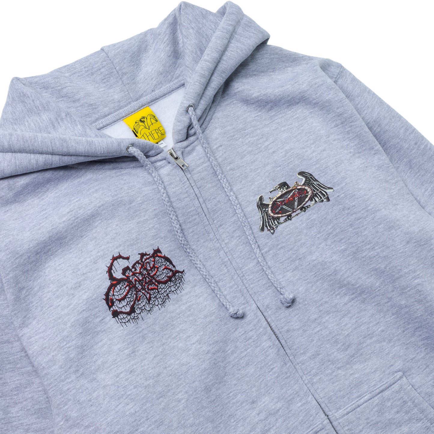 THERE X SNEAKDISS zip hood