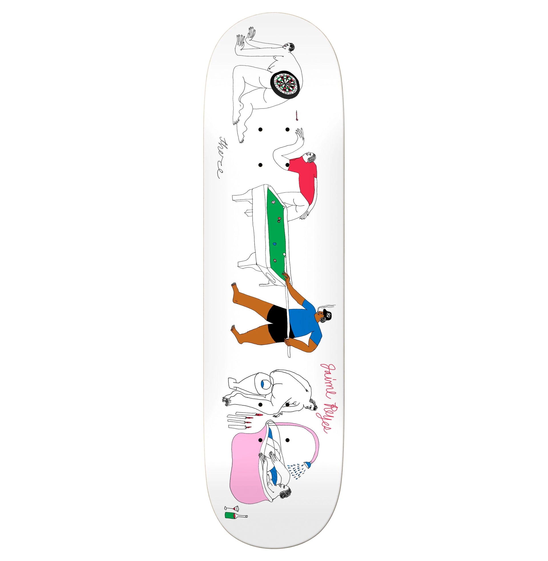 ROOKIE SKATEBOARDS JAIME REYES デッキ deliveryService?id=NMAH-ET2019