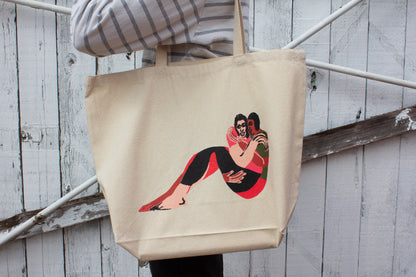 Unity "with u" tote bag